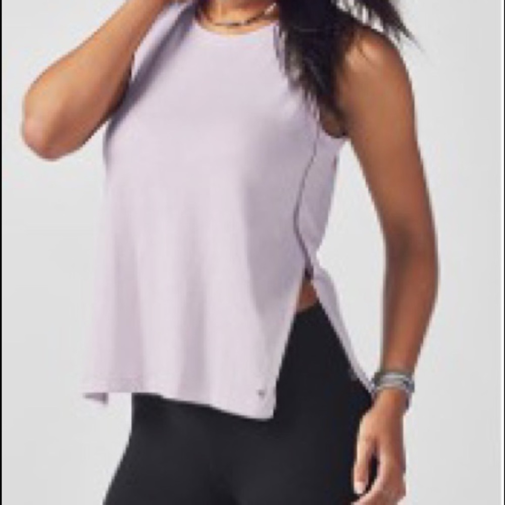 Lilac Fabletics Workout Top